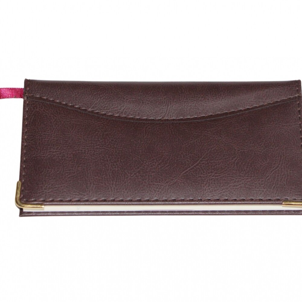 AGENDA ABEZETA POCKET 323 CCM COLOR MARRON OSCURO