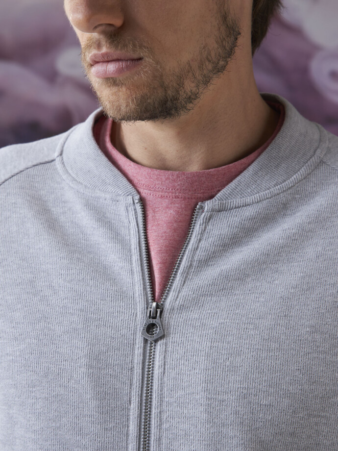 FLEECE AUCKLAND 4.0 GRIS CLARO MELANGE