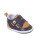 Tenis Con Dos Velcros Bebe Azul / Marron Bebe