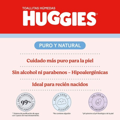 Toallitas Huggies Puro & Natural x80 â€“ Higiene Natural Toallitas Huggies Puro & Natural x80 â€“ Higiene Natural