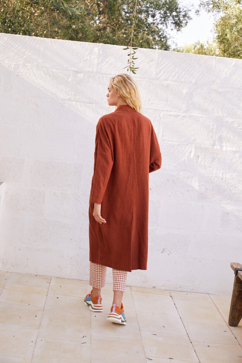 MARGARET COAT Rojo