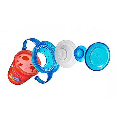 Vaso Magico Nuby 360 Grados Entrenador Libre de Bpa ROSA-LILA