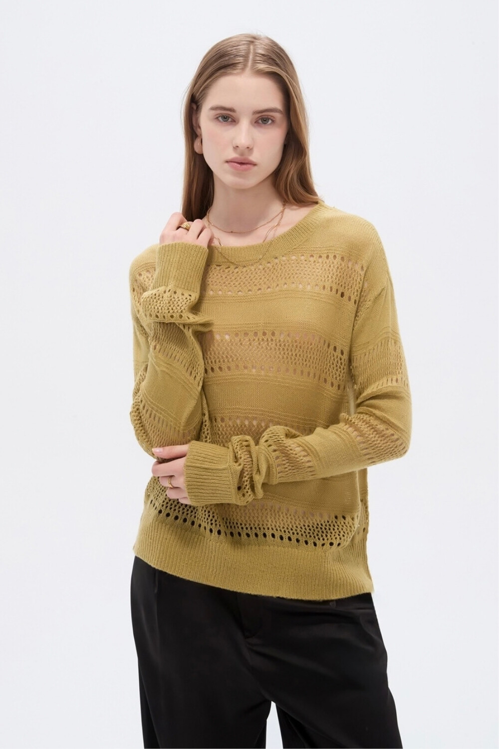 Sweater Tuloek Verde Oliva Claro