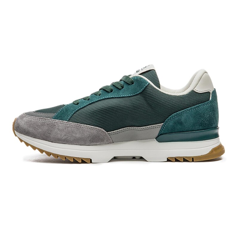 Championes Hombre Fila Retro Blazer Verde-gris