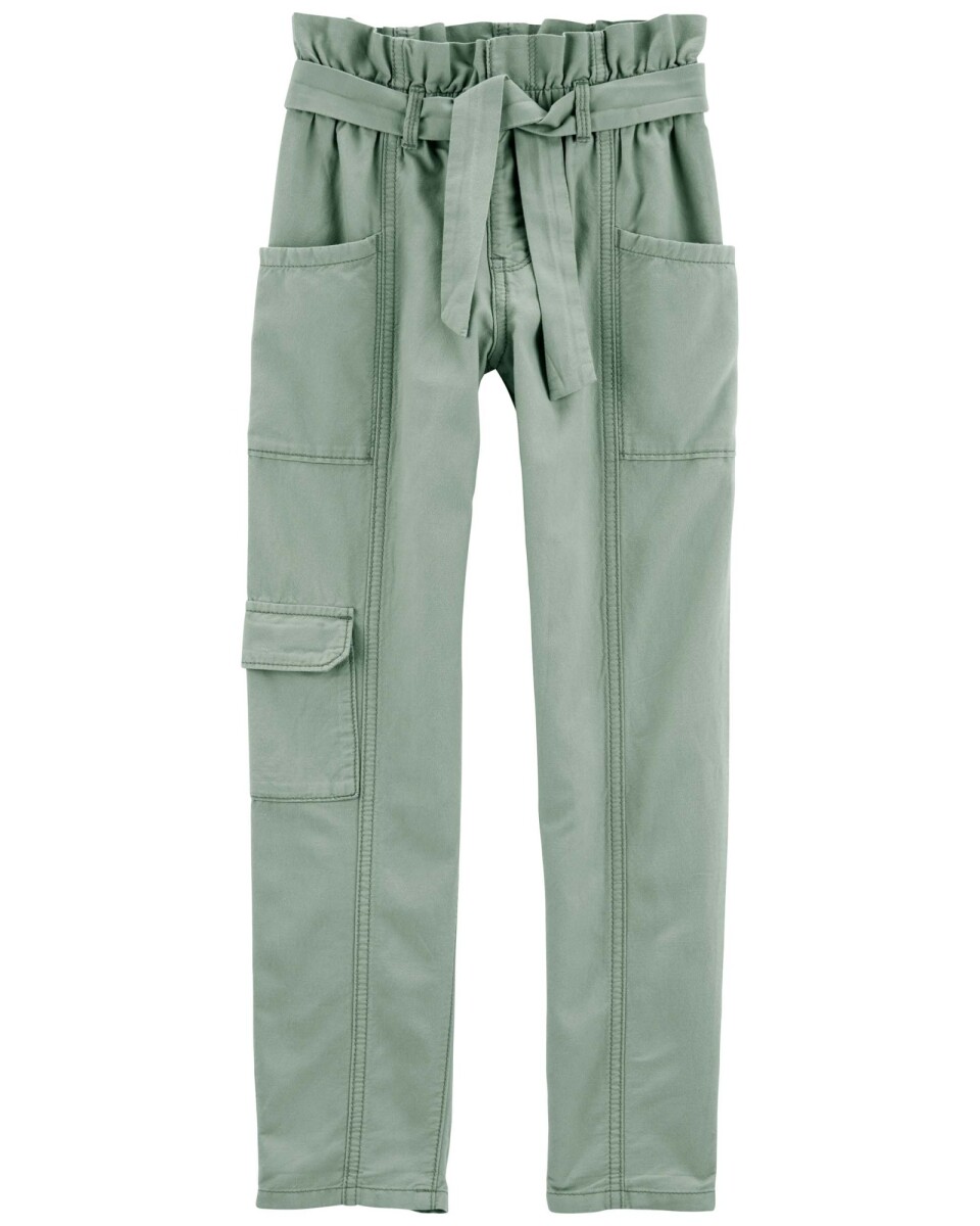 Pantalón cargo de algodón Ecovero, verde 