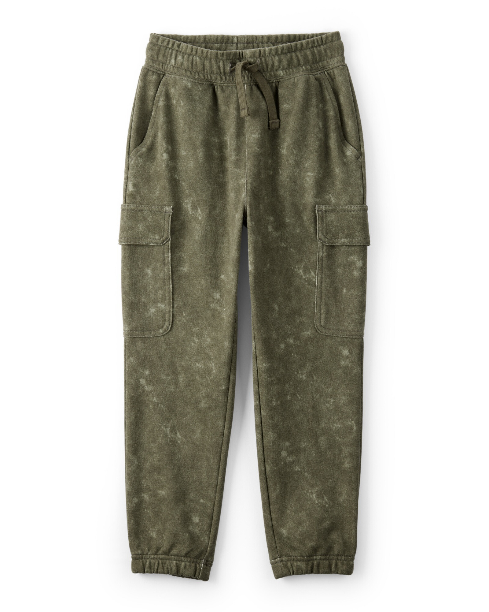 Pantalón deportivo cargo de algodón, verde Pantalón deportivo cargo de algodón, verde