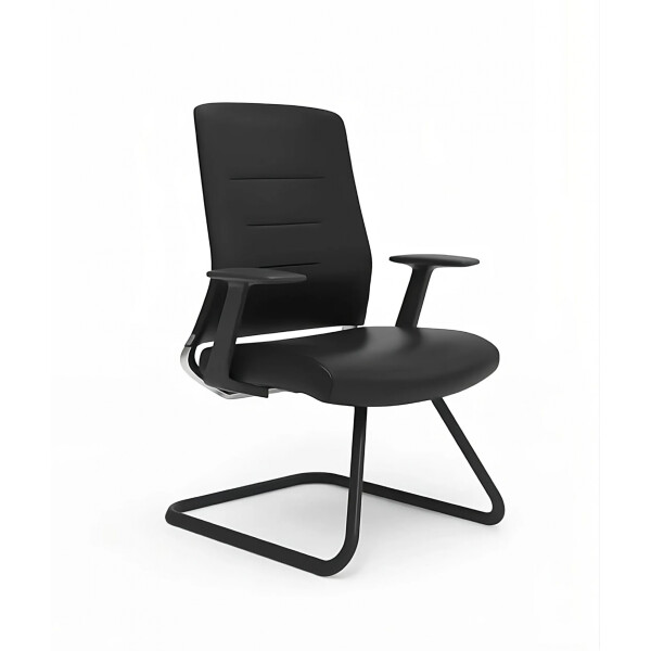 Silla Ejecutiva Deno de Dialogo Eco Cuero Negro Silla Ejecutiva Deno de Dialogo Eco Cuero Negro