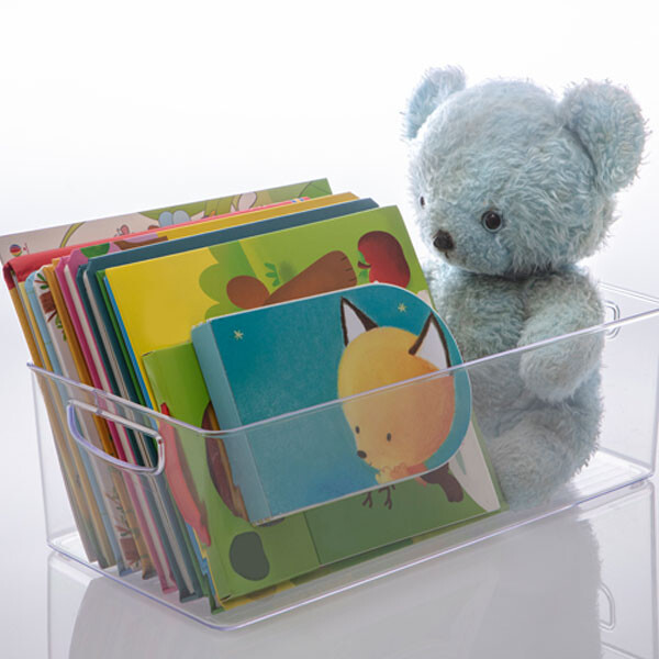 CAJA ORGANIZADOR MULTIUSO PARAMOUNT CRISTAL 40 CM RENOVATE TRANSPARENTE