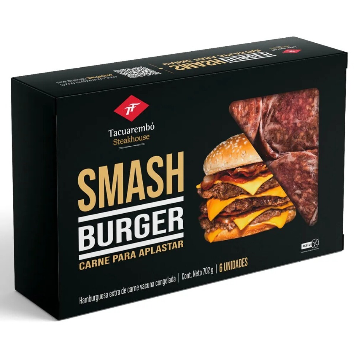 SMASH BURGER X6 TACUAREMBO HAMBURGUESA APLASTAR 