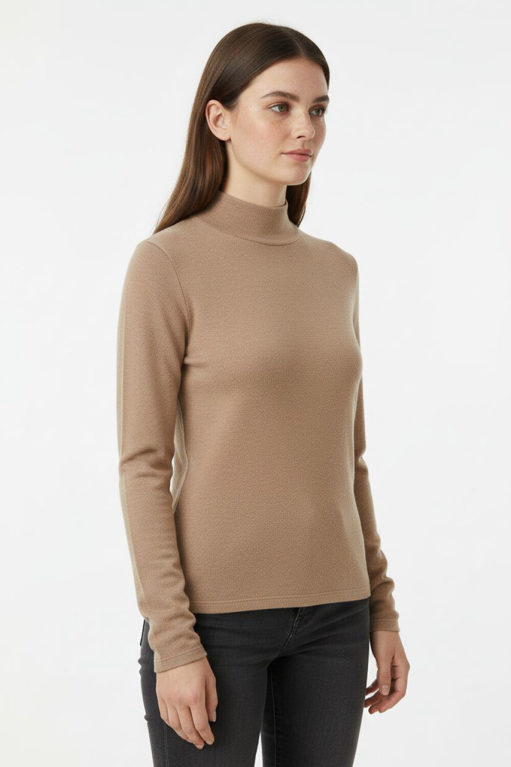 Polera Afassa Taupe / Mink / Vison