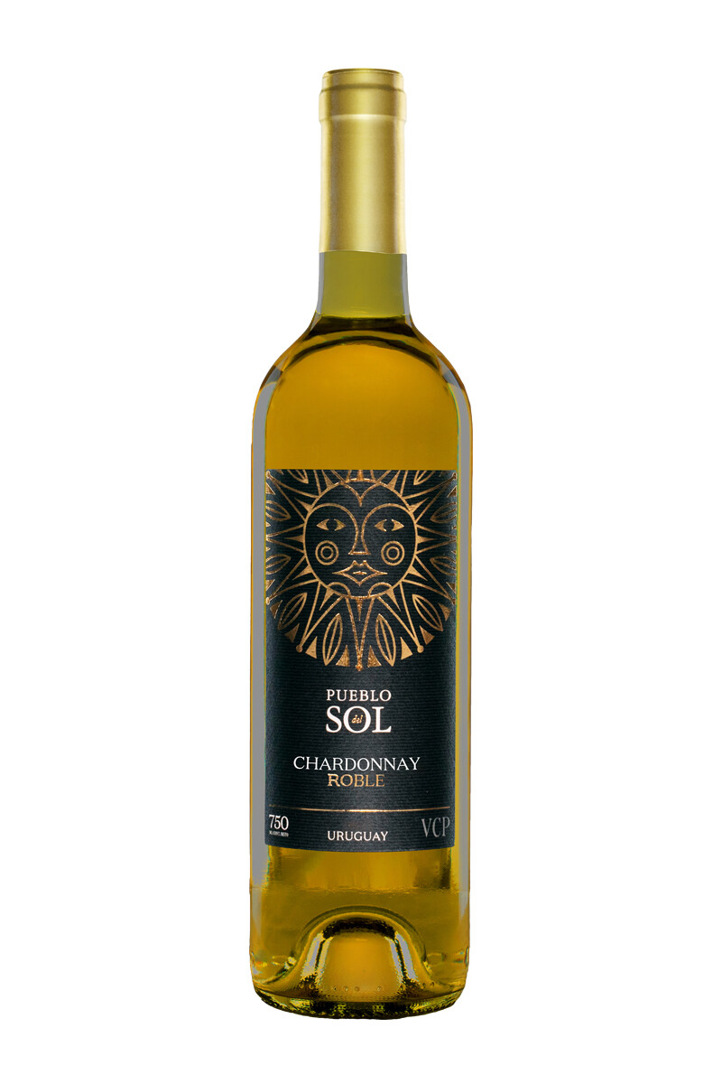 Vino Pueblo Del Sol Roble Chardonnay 750 ml 