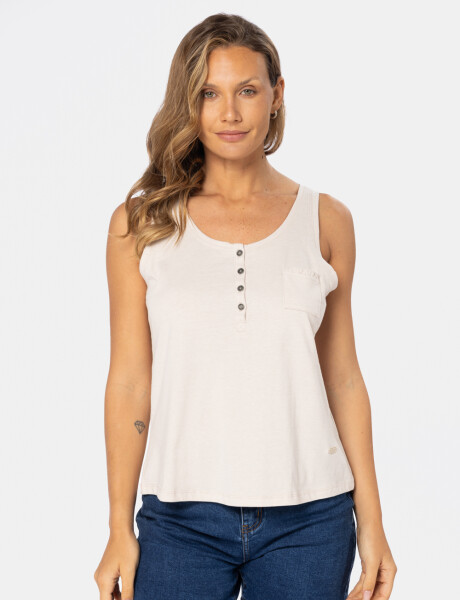 MUSCULOSA LISA Beige