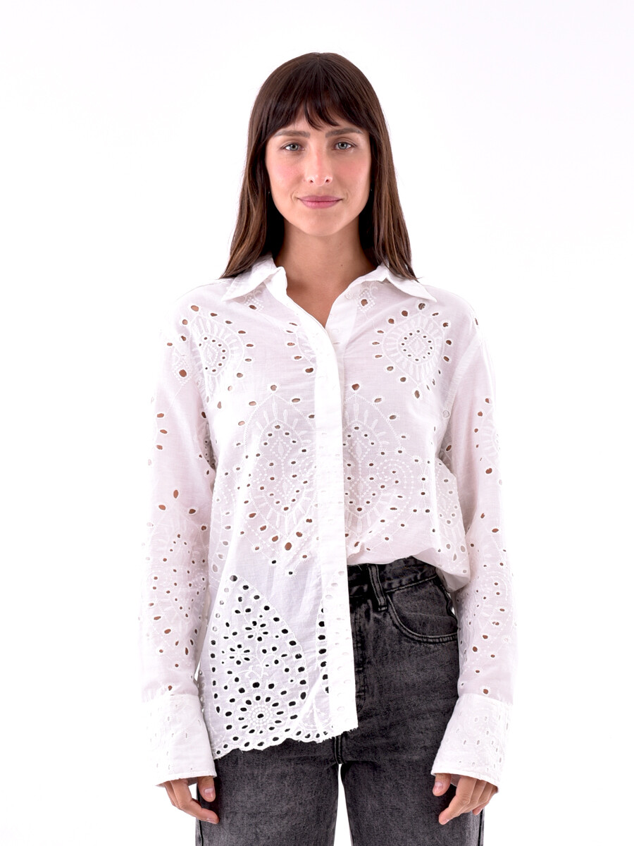 CAMISA ELIDA - BLANCO 