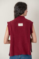 Chaleco belen Bordeaux