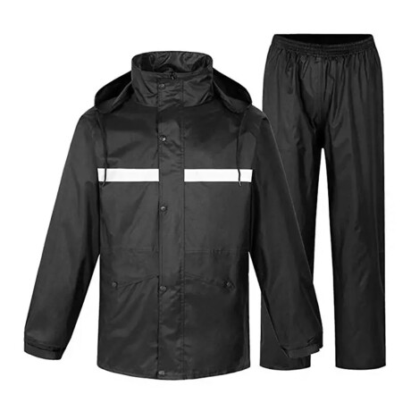 Equipo Lluvia Unisex Impermeable Reflectivo c/ Capucha Moto Equipo Lluvia Unisex Impermeable Reflectivo C/ Capucha Moto