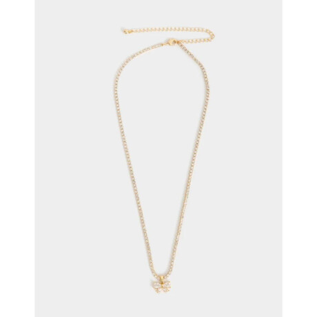 Cadena Corta con Dije Premium Gold Dorado