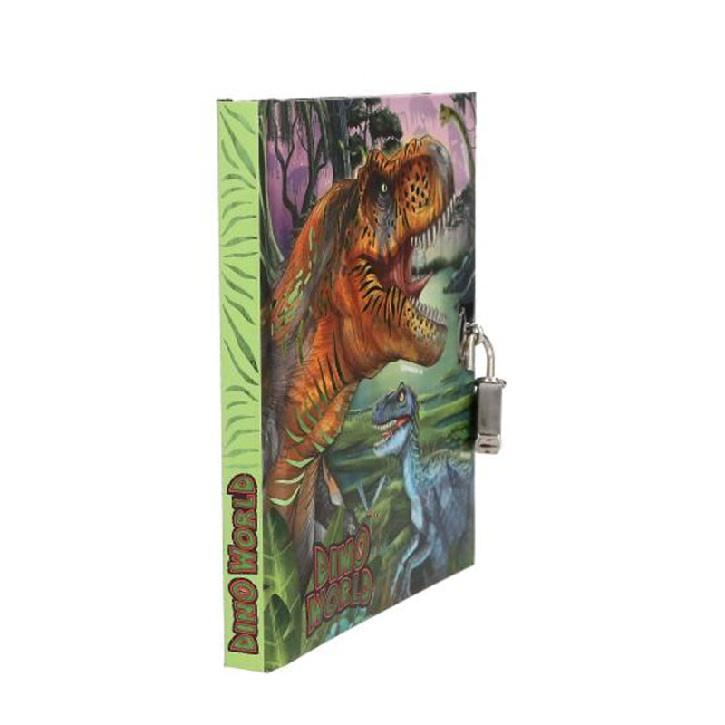 Diario Íntimo con candado Dino World Diario Íntimo con candado Dino World