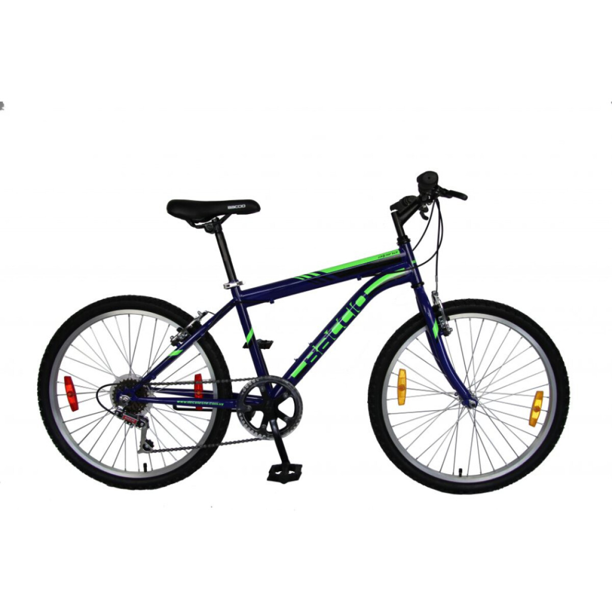 Bicicleta Baccio Alpina Man R24 - Azul y verde 