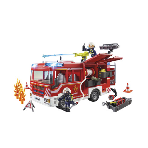 Camión de Bomberos Playmobil 138 Piezas con Figuras U