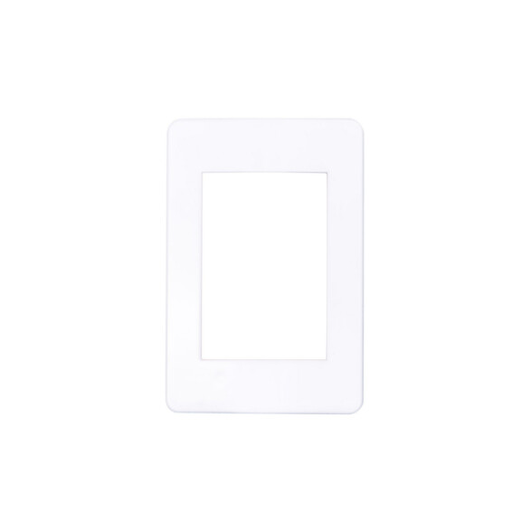 Plaqueta para 3 módulos blanco - Reggio Slim M46553