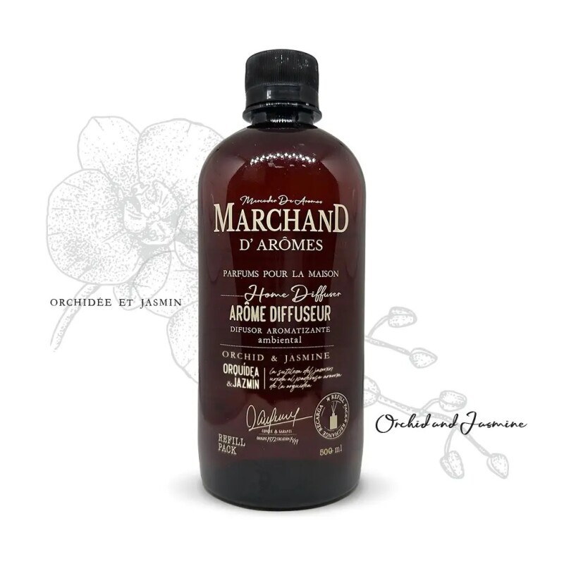Refill Difusor de Varilla Marchand Orquidea & Jazmin