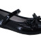 Balerinas Infantiles Croco Kids Gacela Negro