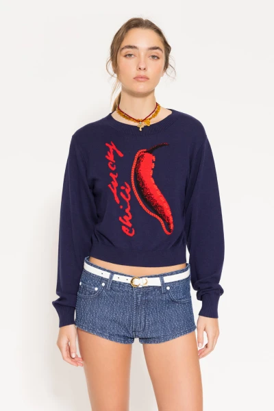 SWEATER CHILI Azul Marino