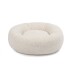 Cama Colchon Perro Gato Grande Redondo Puff Comodo 60 Cm Variante Color Blanco