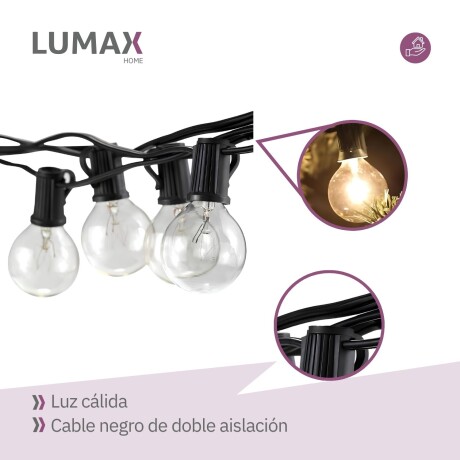 Guirnalda Guía de luces cálidas Vintage para exterior e interior Guirnalda Guía de luces cálidas Vintage para exterior e interior