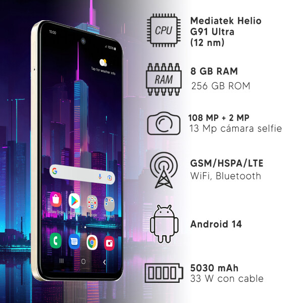 Xiaomi Redmi 13 8/256 Gb 4g DORADO