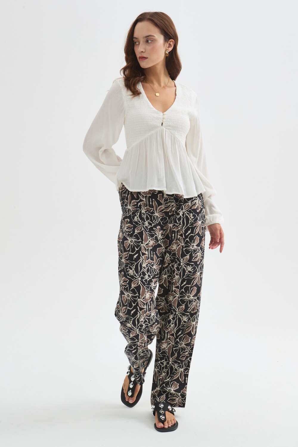 Blusa Pelvi Marfil / Off White