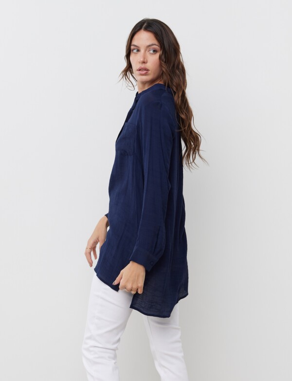 Blusa Oversized AZUL