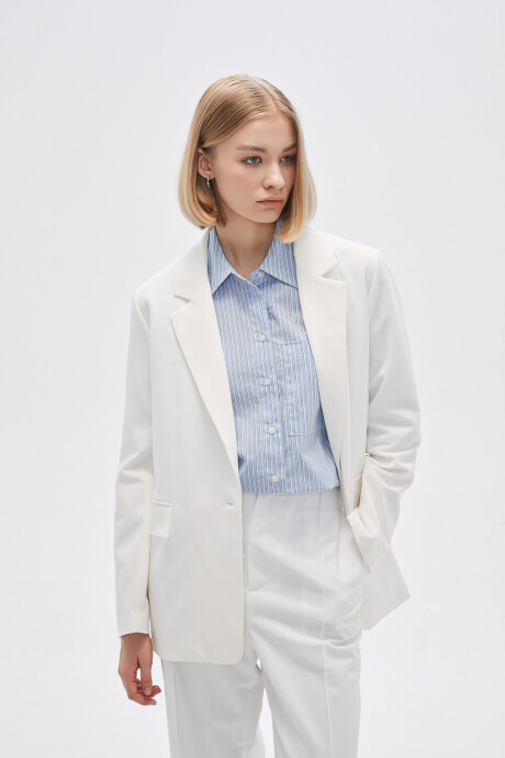 Blazer Abella Marfil / Off White