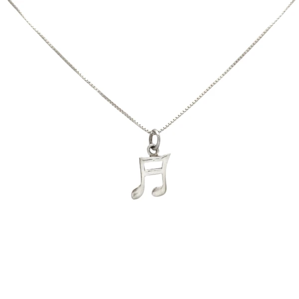 Conjunto Nota musical- Plata 925 - Sin Piedra- CJ3006 sinpiedra