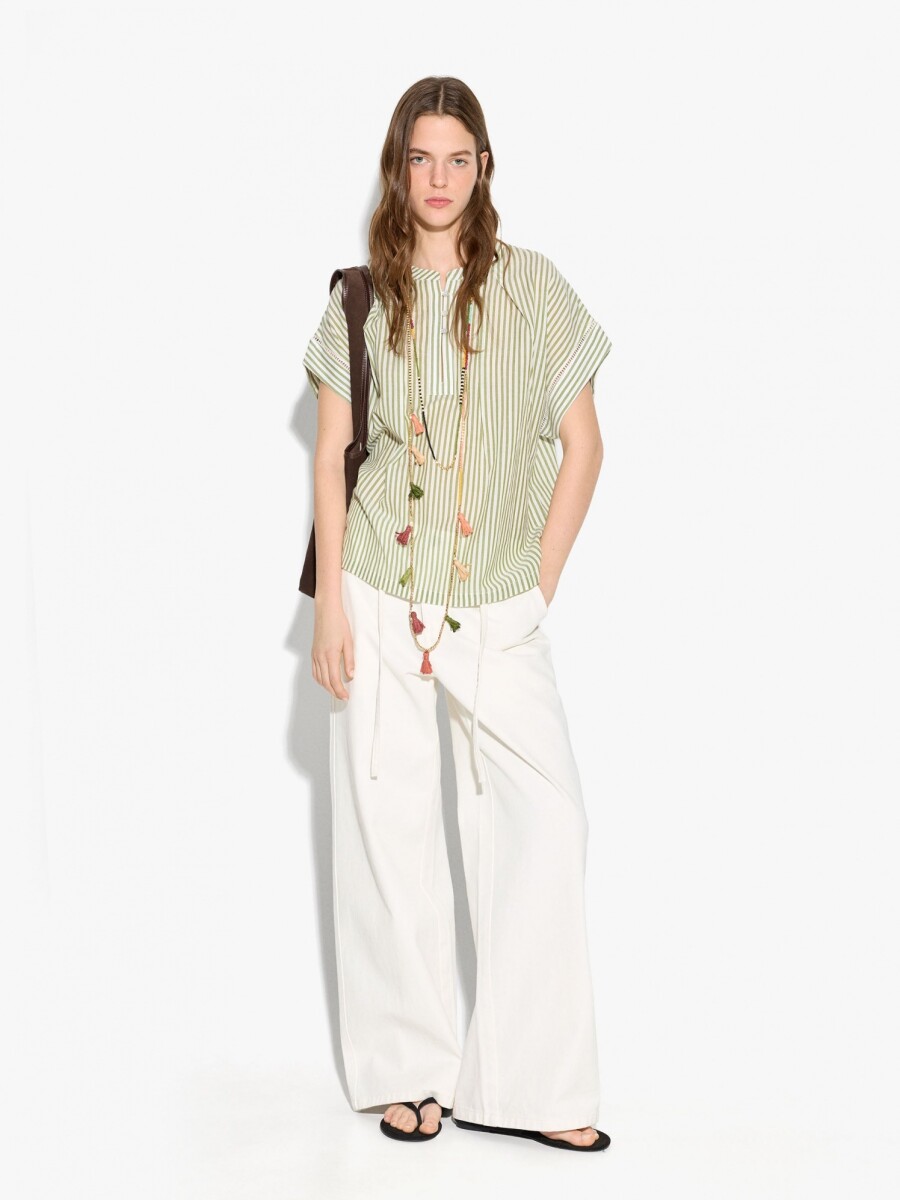 Camisa B4 Abril verde