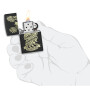 Encendedor ZIPPO 49826 C/Diseño Negro 0