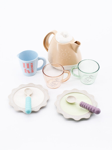 JUEGO DE TÉ BEIGE
