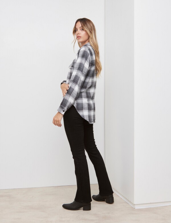 Camisa Cuadros MULTI/GRIS