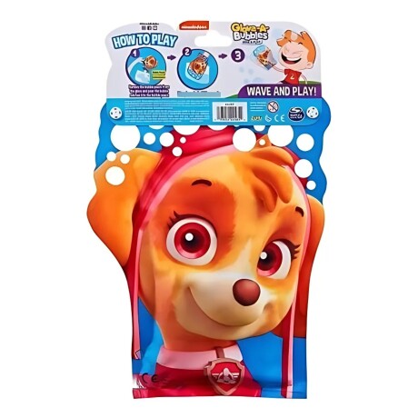 Guante burbujero Paw Patrol Glove-A-Bubbles 150ml Skye