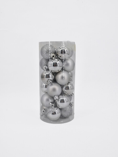 CHIRIMBOLOS SET X 24 PLATEADO
