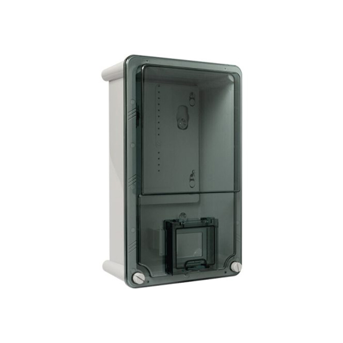 Cajón plástico para un medidor monofásico aut. UTE - C10452 