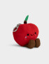 Llavero Peluche Llavero Y Charm Manzana Plushie - Rojo Burdeaux