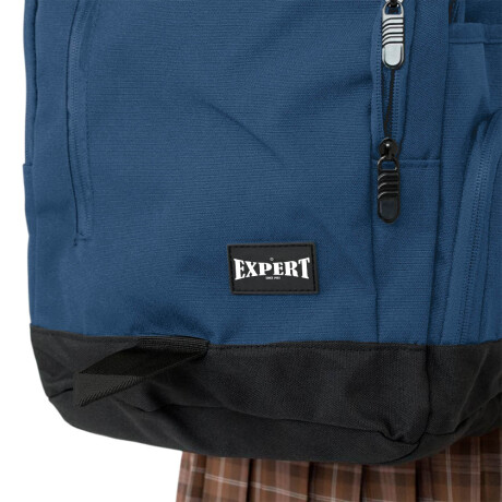 Mochila Liceal Expert Impermeable Viaje Estudiante Azul