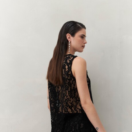 TOP LACIE Negro