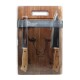 Wayu Set Tabla Cuchillo Tenedor Wayu Set Tabla Cuchillo Tenedor