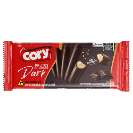 PALITOS BAÑADOS CORY 68G CHOCO AMARGO PALITOS BAÑADOS CORY 68G CHOCO AMARGO