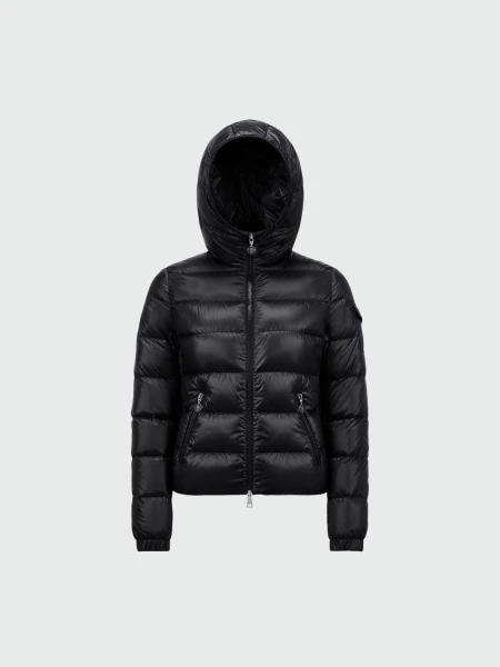 Moncler - Plumífero Corto con Capucha GLES Negro