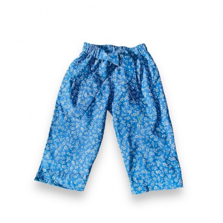 Pantalón Ancho Floreado Pantalón Ancho Floreado