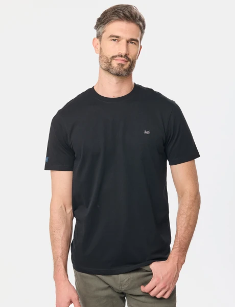 REMERA LISA Negro