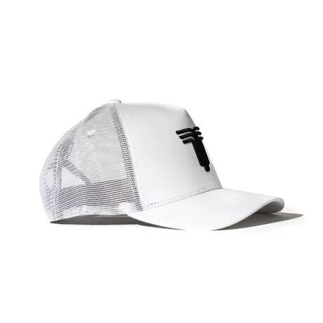 Gorro Tiffosi Bordada Blanco - Negro